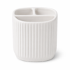 Ceramic Toothbrush Holder Cup Bathroom Organizer Durable Modern Design | civaro