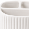 Ceramic Toothbrush Holder Cup Bathroom Organizer Durable Modern Design | civaro