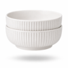 Ceramic Soup Bowl Set of 2 Deep Serving Bowls 700ml Durable Modern Design | civaro