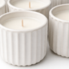 w7.3 Ceramic Mini Candle Jar Set of 6 Bulk Gift Pack Decorative Home Scented Candles | civaro