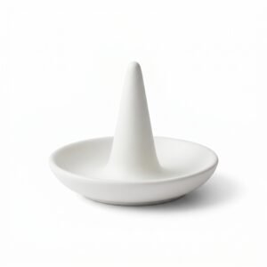 Ceramic Ring Holder Jewelry Stand Decorative Gift Item Elegant Modern Design | civaro