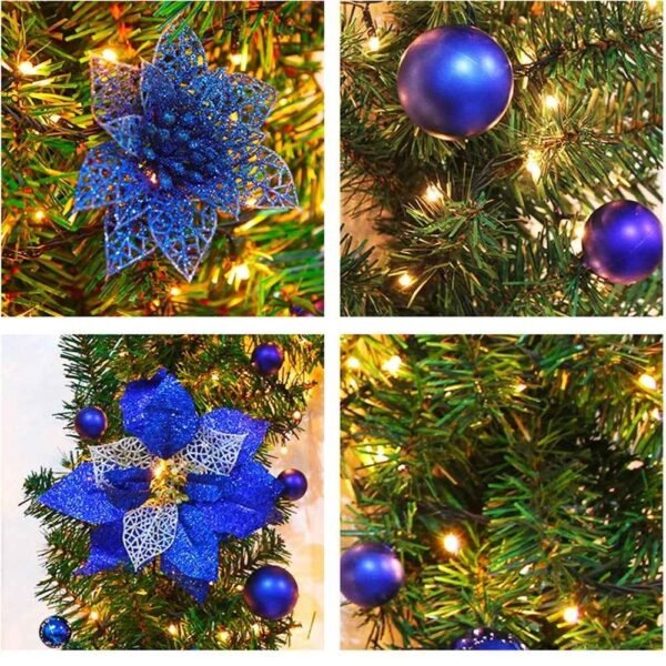 1303_4a24b51cf86f5ce0a5dae9637a0bb180.jpg 2.7M Christmas Garland with LED Lights Luxury Rattan Wreath Fireplace Stair Decoration