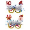 1357_7f8b71e8c1dccf5737e443a808e3eaab.jpg Christmas Party Glasses Novelty Glitter Frames Santa Reindeer Snowman Photo Props