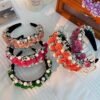 1387_6e16b580ec8dbac4bee193180ee250bc.jpg Baroque Pearl Rose Headband Luxury Fabric Flower Hair Band Wedding Party Accessory