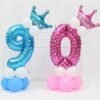 1443_bcdaedae684821a0c75d843847e1d0ba.jpg DIY Number Balloon Tower Kit with Crown Large Foil Age Birthday Party Decoration Boy Girl