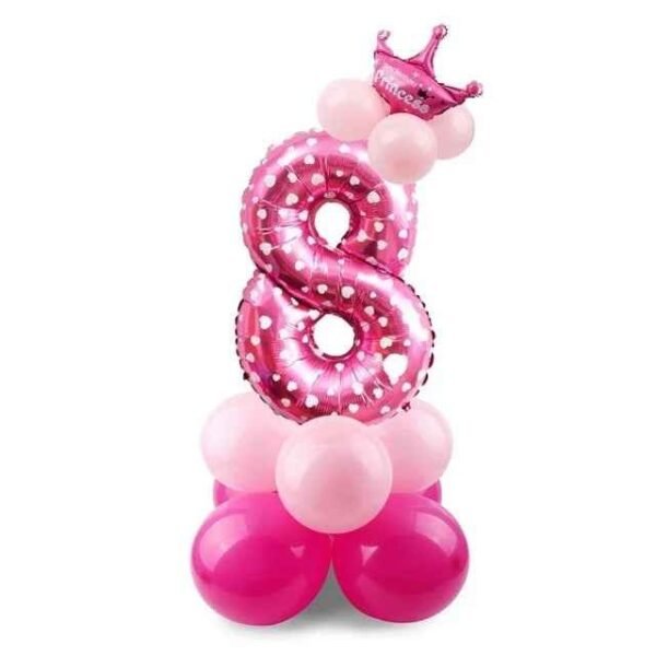 1501_14809b066301ad226b1c93115c6c8497.jpg 17pcs Birthday Number Balloon Set 32 Inch Foil Helium Decor Boy Girl