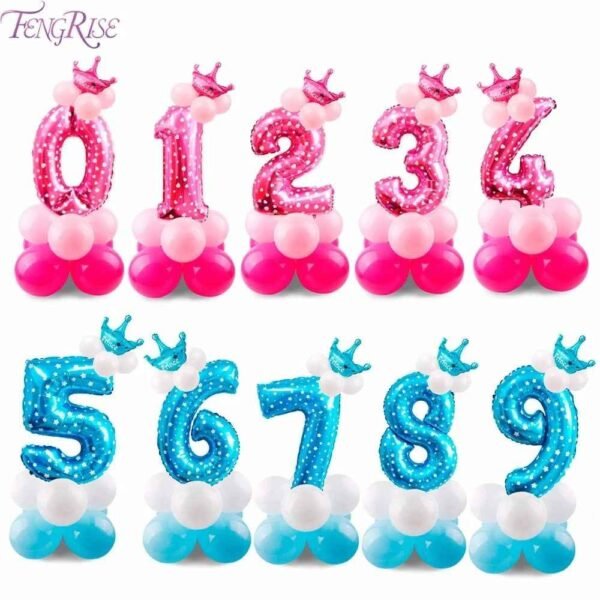 1501_319aa9c6f436e4449a815dc619ae5822.jpg 17pcs Birthday Number Balloon Set 32 Inch Foil Helium Decor Boy Girl