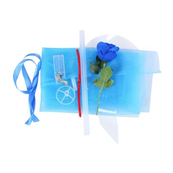 LED Rose Balloon Bouquet Luminous Bobo Ball Valentine Birthday Gift DIY Kit