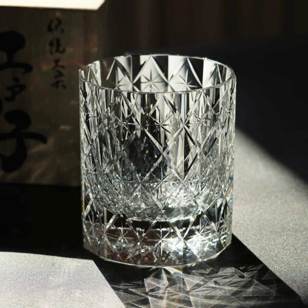 18_-1000x1000-1.jpg Edo Kiriko Handcrafted Stellar Prism Crystal Whisky Glass