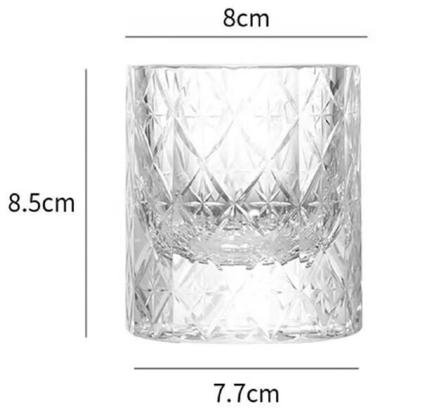 19.jpg Edo Kiriko Handcrafted Stellar Prism Crystal Whisky Glass