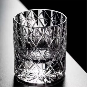 27.jpg Edo Kiriko Handcrafted Stellar Prism Crystal Whisky Glass