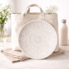 Ceramic Decorative Plate Handcrafted Wall Art Display | Cerâmica Capuchos