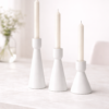 cri3.3.png Ceramic Candle Holder Minimalist Table Decor Set | Cerâmica Capuchos