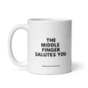 THE MIDDLE FINDER SALUTES YOU