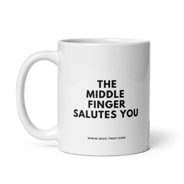 THE MIDDLE FINDER SALUTES YOU